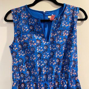 J. Crew Printed Floral Dress - Size 0